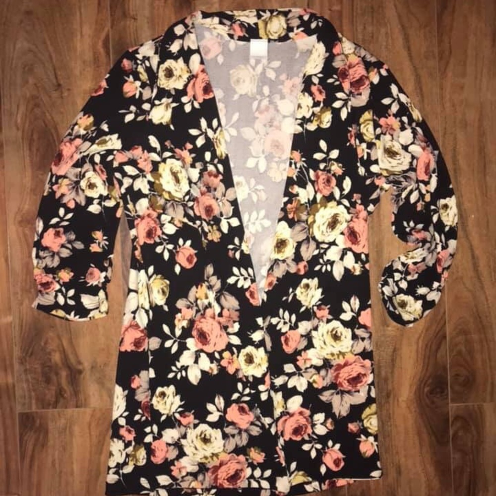 Floral blazer